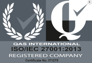 ISO 27001 accreditation logo